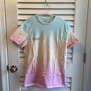 unisex / men’s “sunset pink” ombré PANGAIA horizon T-shirt [M]